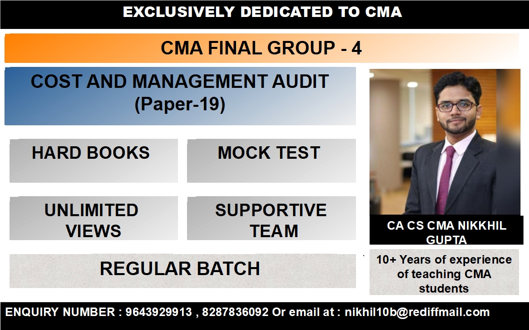 COST AND MANAGEMENT AUDIT